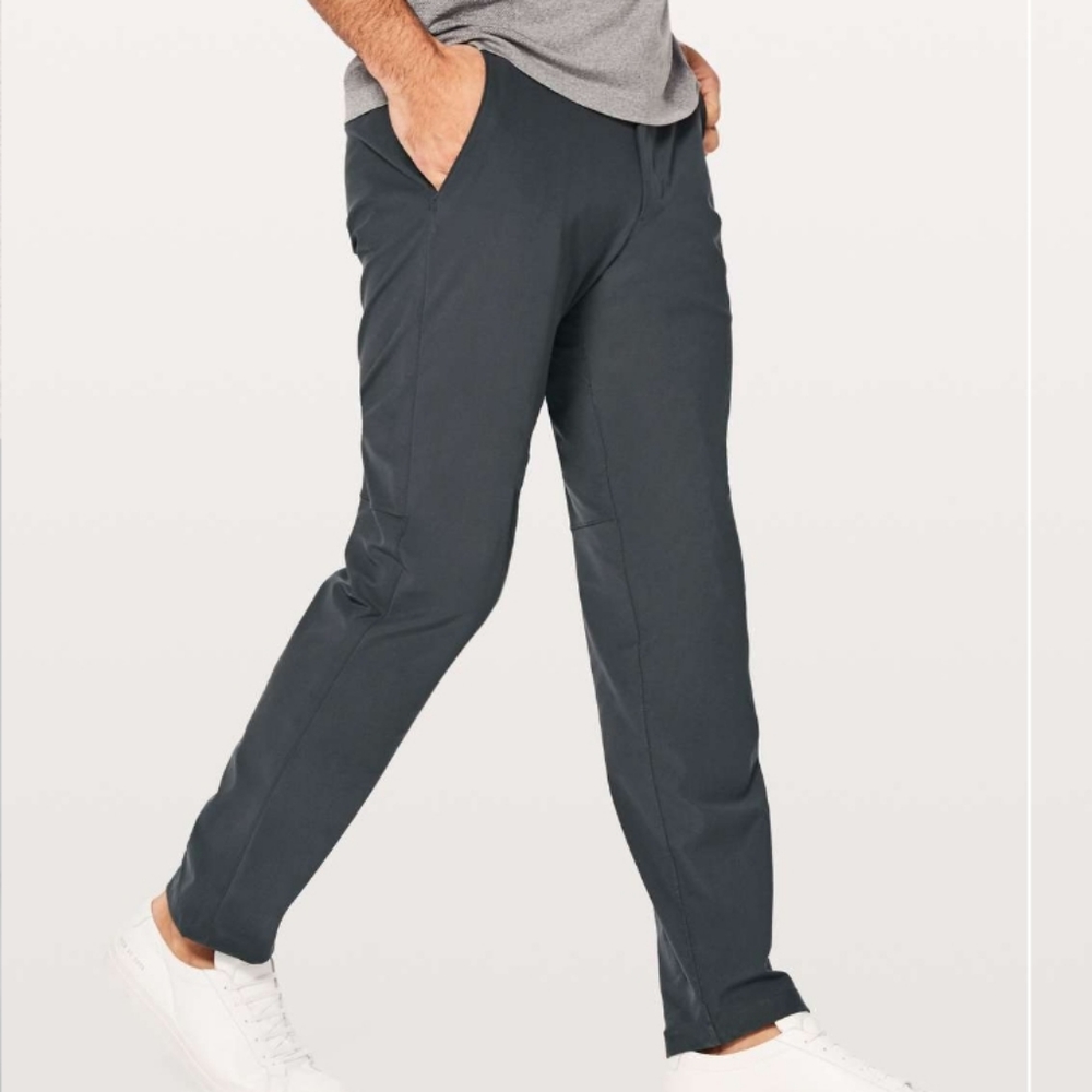 Lululemon Men's Gray Commission Pant Relaxed 38